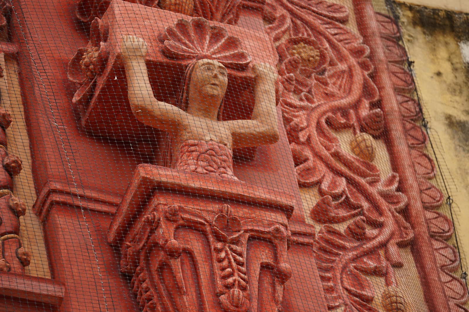 Detalle arquitectónico 12 de la Misión Franciscana de Landa