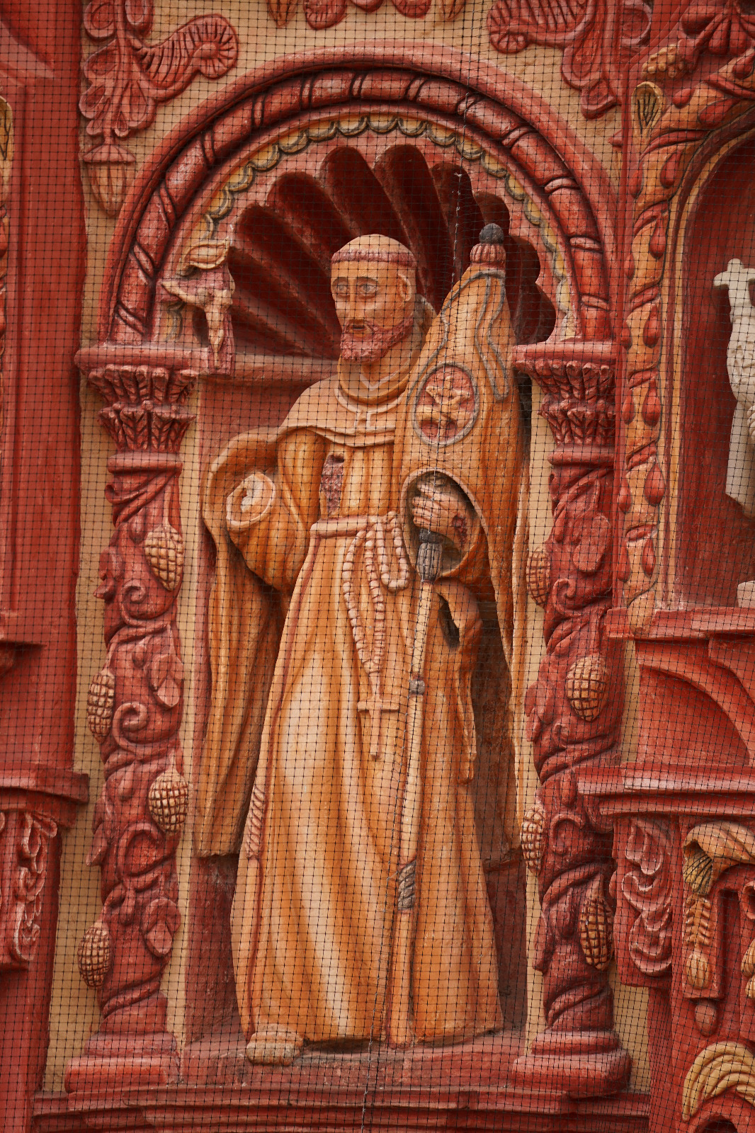 Detalle arquitectónico 7 de la Misión Franciscana de Landa